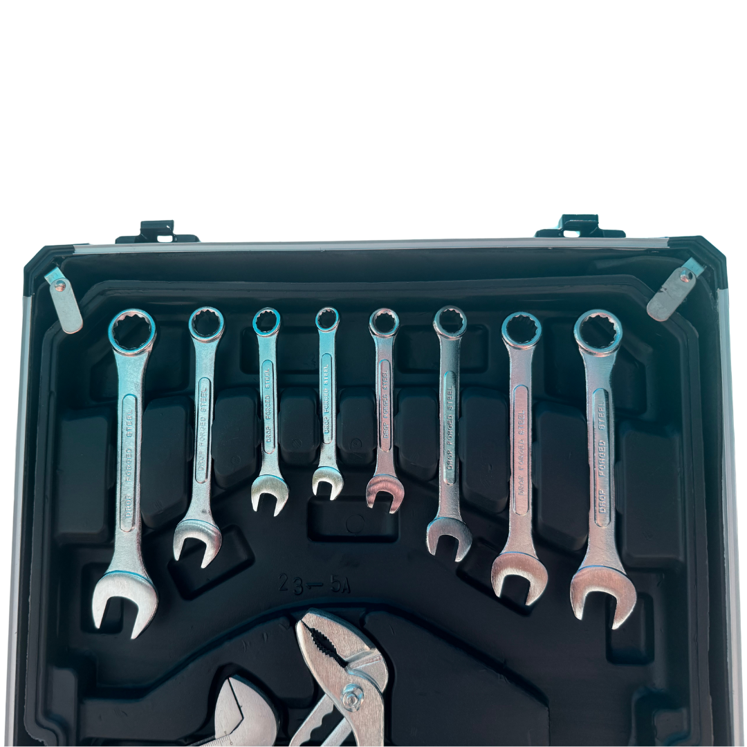 Немски Куфар/гедоре WerkBull Germany® с инструменти - 1050 части от хром-ванадиева стомана 2024