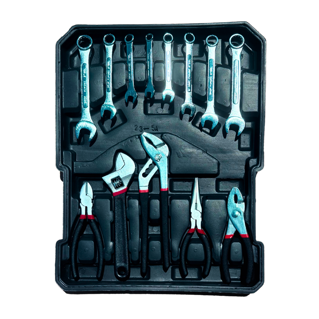 Немски Куфар/гедоре WerkBull Germany® с инструменти - 1050 части от хром-ванадиева стомана 2024