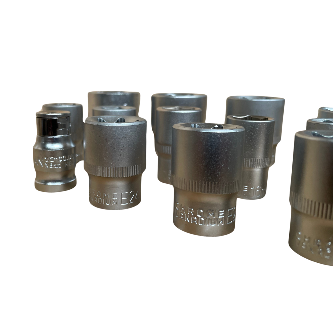 Комплект: Крик "Крокодил" 2 тона с куфар WerkBull + Професионално Гедоре с 216 части WerkBull