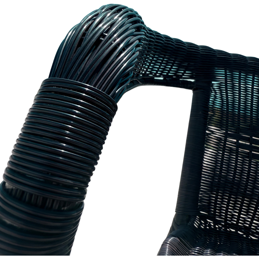 Градински Ратанов Комплект Oasis 2 стола с маса + поставка