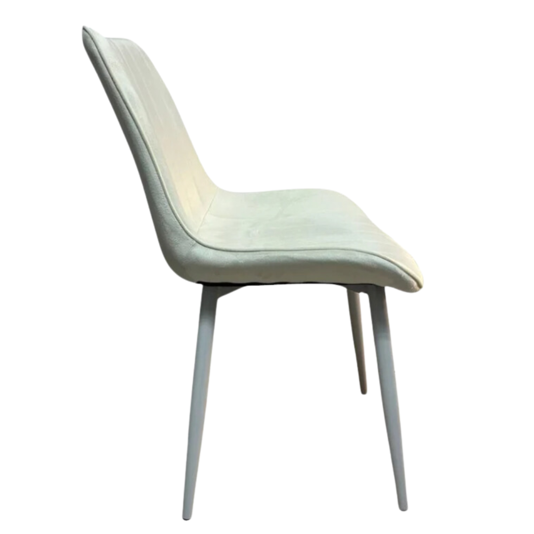 Трапезен стол Ария - млечнобял