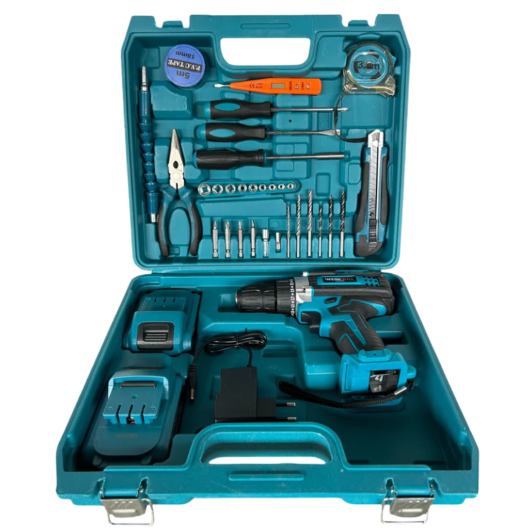 Немски Ударен Винтоверт в комплект 35ч. и две батерии 36v 8ah