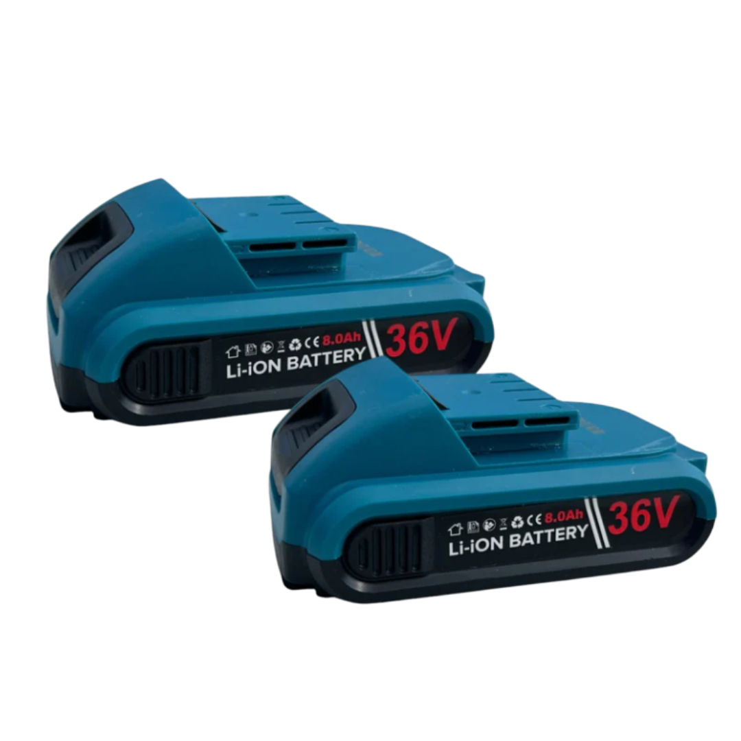 Немски Ударен Винтоверт в комплект 35ч. и две батерии 36v 8ah