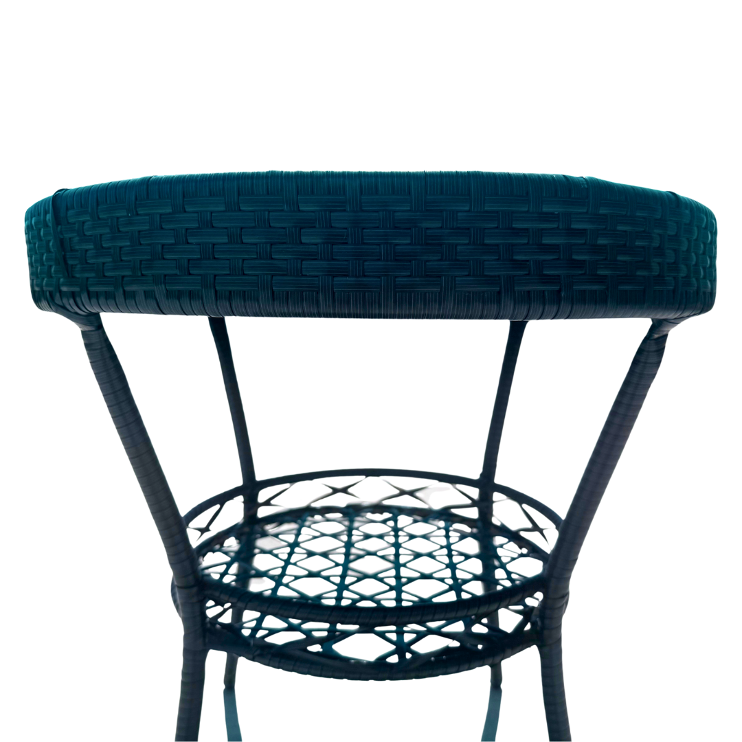 Градински Ратанов Комплект Oasis 2 стола с маса + поставка