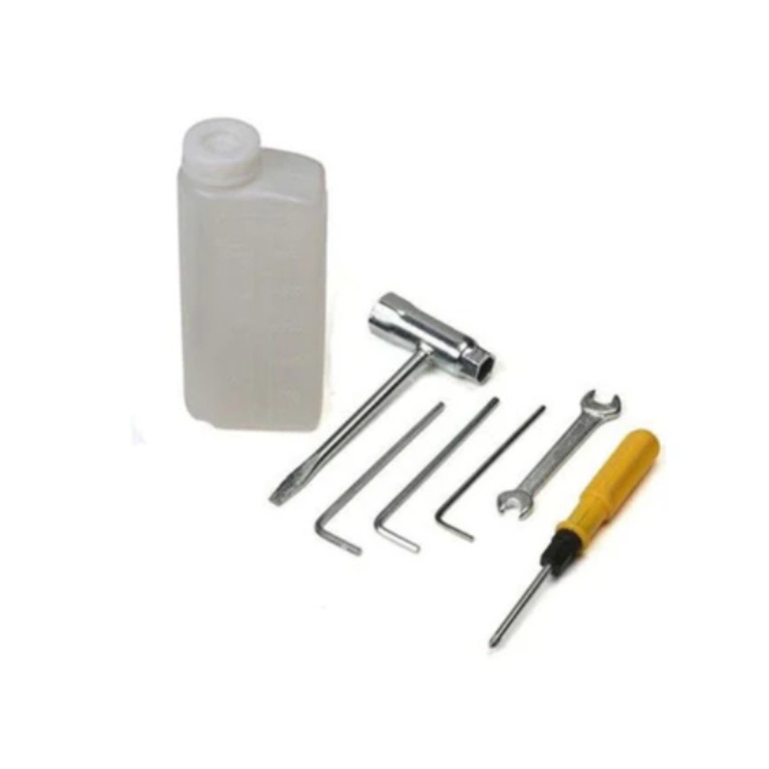 Немски Бензинов Тример за трева WerkBull с 10 подаръка + Мини Резачка за клони WerkBull с две батерии