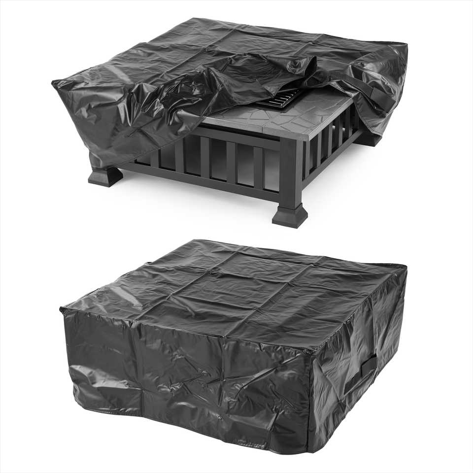 Тройно Удоволствие: Маса 'Ice and Fire' - Пещ за BBQ, Камина и Ледарка в Едно