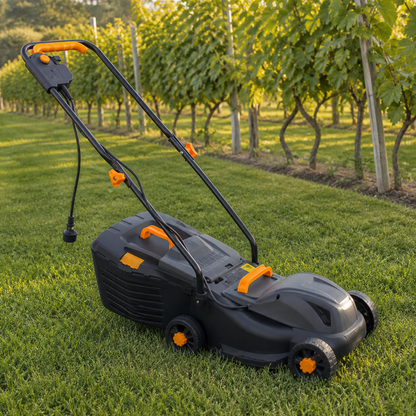 Електрическа косачка Werkbull Germany 1800W с кош 25L и регулиране на височината