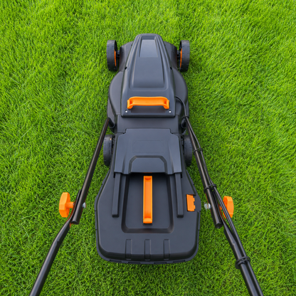 Електрическа косачка Werkbull Germany 1800W с кош 25L и регулиране на височината