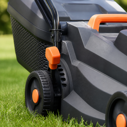 Електрическа косачка Werkbull Germany 1800W с кош 25L и регулиране на височината
