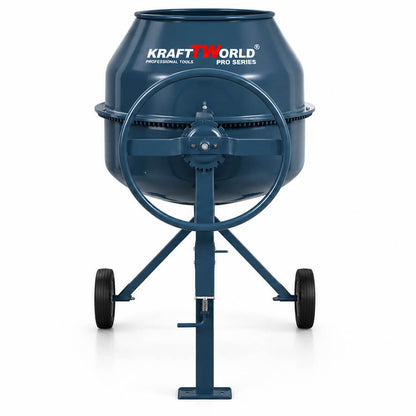 Бетонобъркачка KraftWorld Pro 180, 200 или 240 л - снимка 5