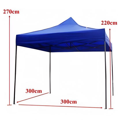 Сгъваема Градинска Шатра 3×3м тип Хармоника – стабилна, водоустойчива и лесна за разпъване