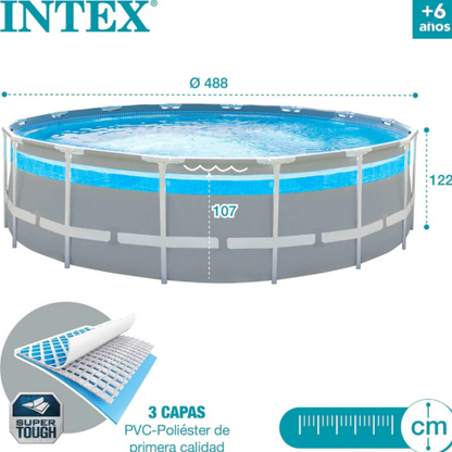 Пълен комплект Басейн с тръбна конструкция Intex - Ultra XTR, 549 x 122 cm