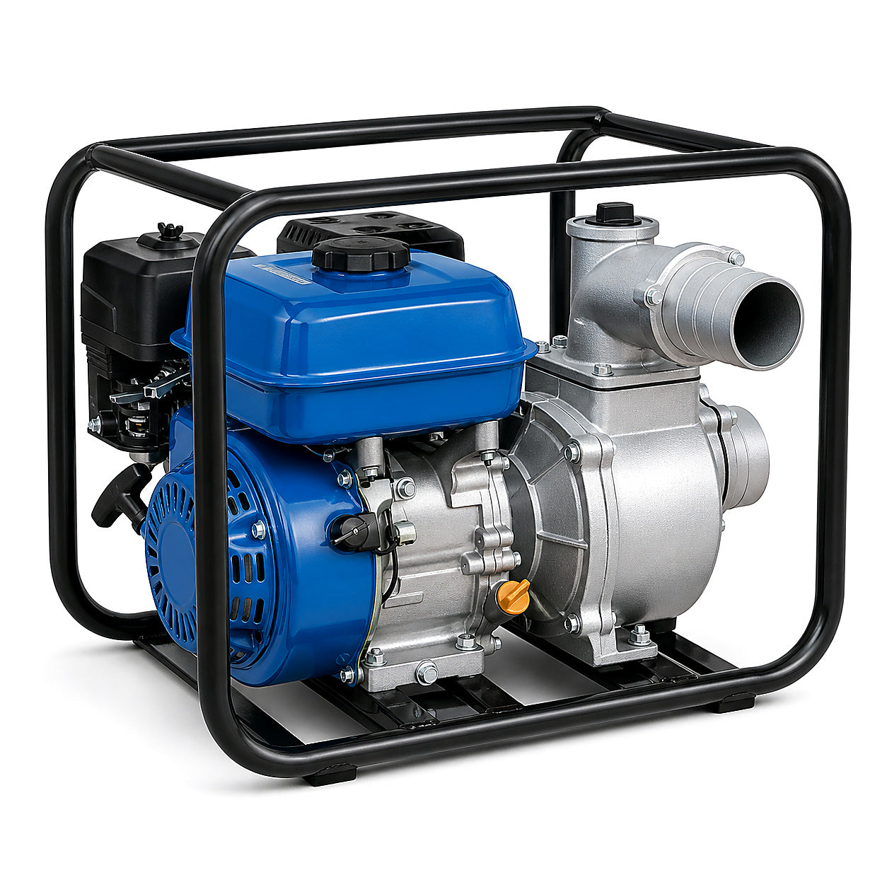 Четиритактова Бензинова Водна Помпа 2″ KraftWorld , 7.5HP, 36m³/h, 196cc – снимка 1