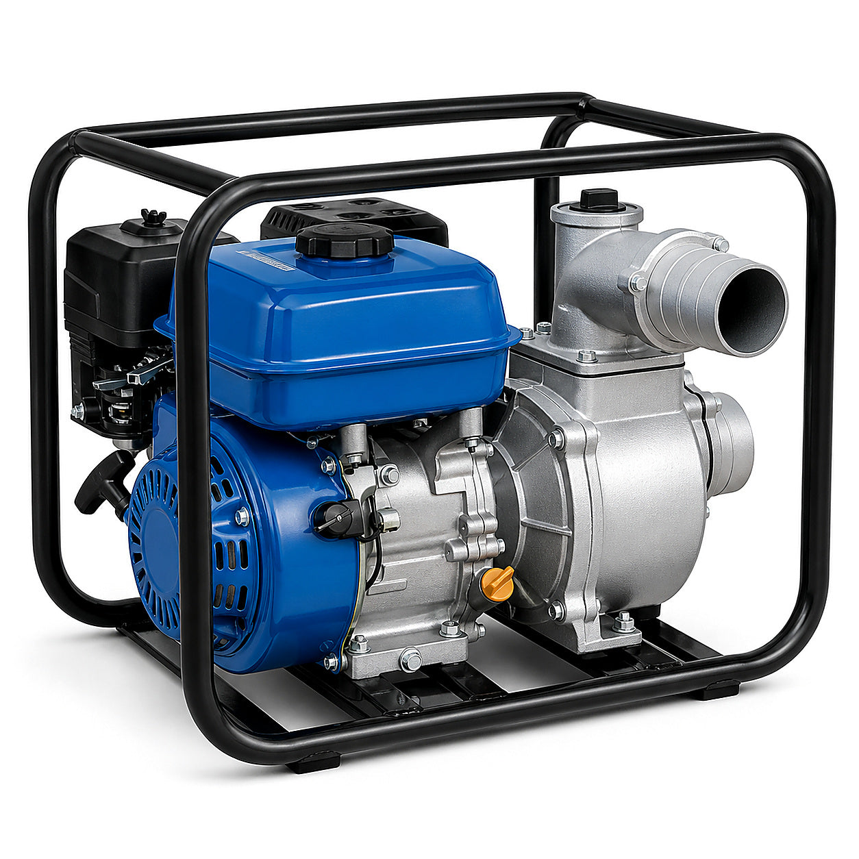 Четиритактова Бензинова Водна Помпа 2″ KraftWorld , 7.5HP, 36m³/h, 196cc – снимка 2
