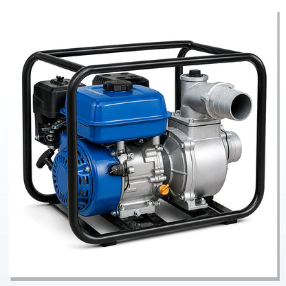 Четиритактова Бензинова Водна Помпа 2″ KraftWorld , 7.5HP, 36m³/h, 196cc – снимка 5