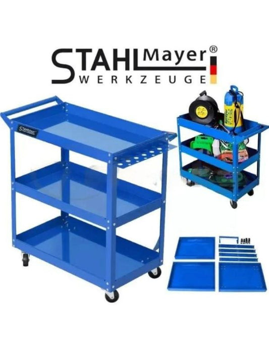 Количка на 3 рафта Stahlmayer